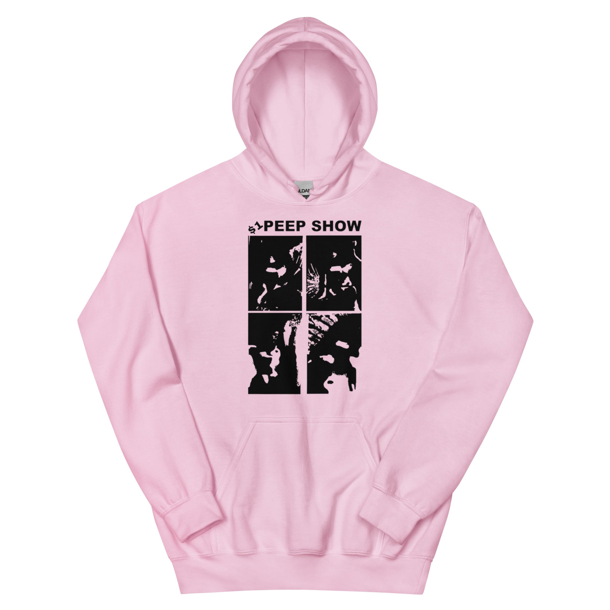 $1 Peep Show Pink Hoodie - pink lil peep hoodie