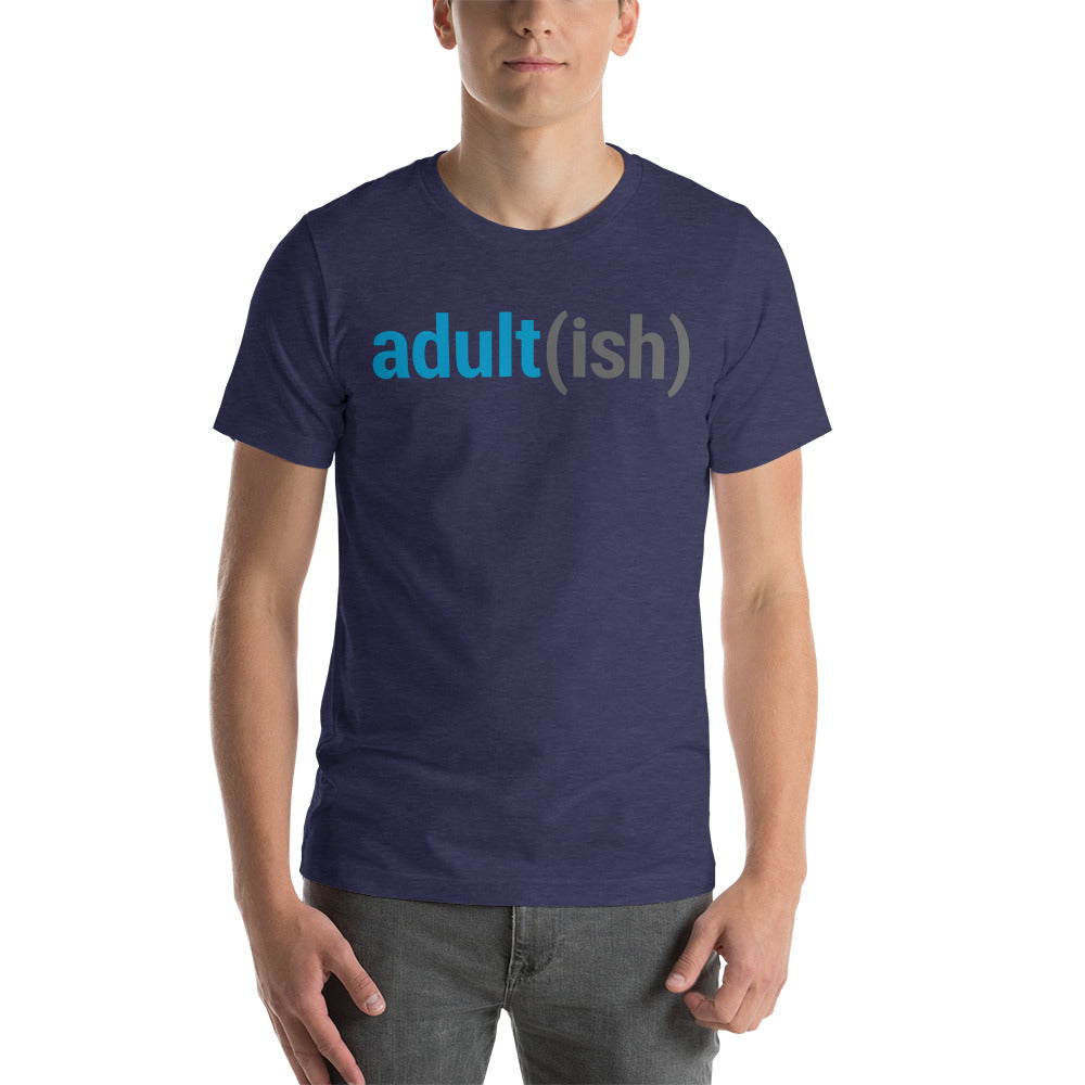 Adult(ish) T-Shirt - heather midnight navy