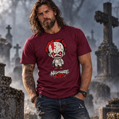 Nightmare Kids Bloody Clown Kid Splatter Shirt