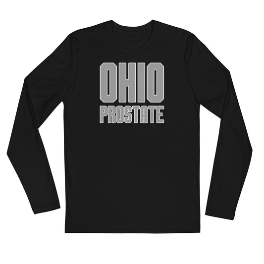 OHIO PROSTATE Long Sleeve Fitted Crew