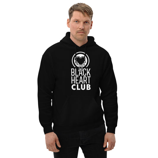 "Black Heart Club" Hoodie Sweat Shirt