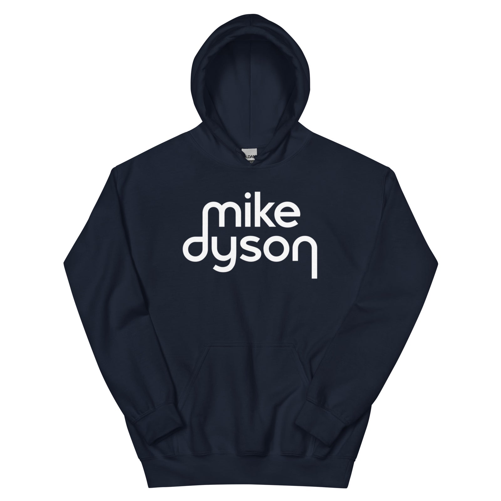 "Mike Dyson" Hoodie Sweatshirt - navy hoodie