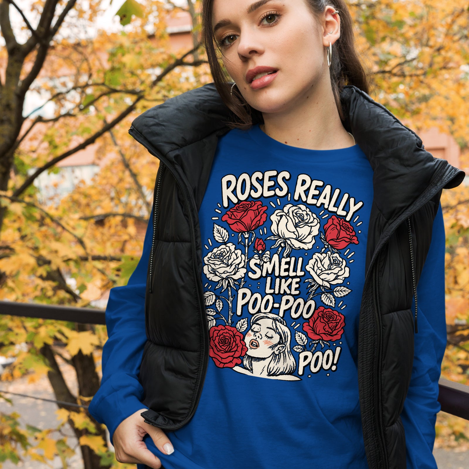 Product mockup Graphic Tee — back view