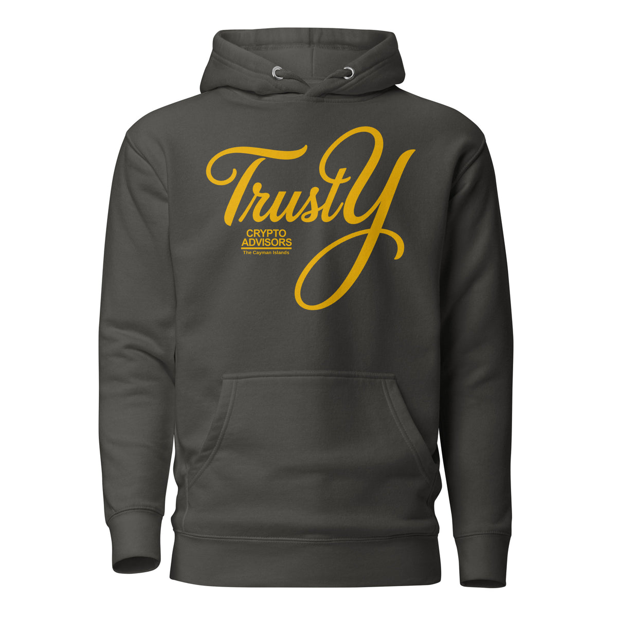 TrustY Crypto Advisors Unisex Hoodie Graphic Tee — view 3
