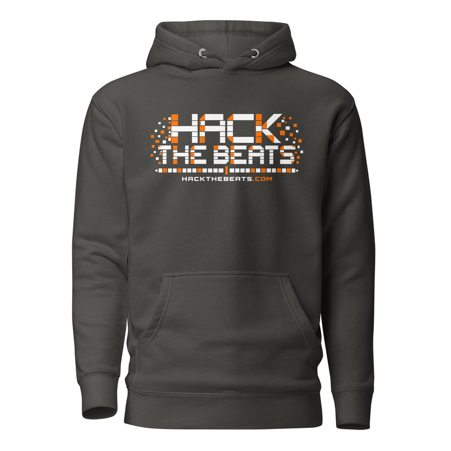 Hack the Beats Music By Code Hoodie graphic tee