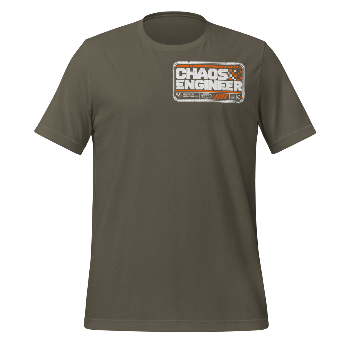 Chaos Engineer Advanced AI Automations T-shirt Graphic Tee — view 8
