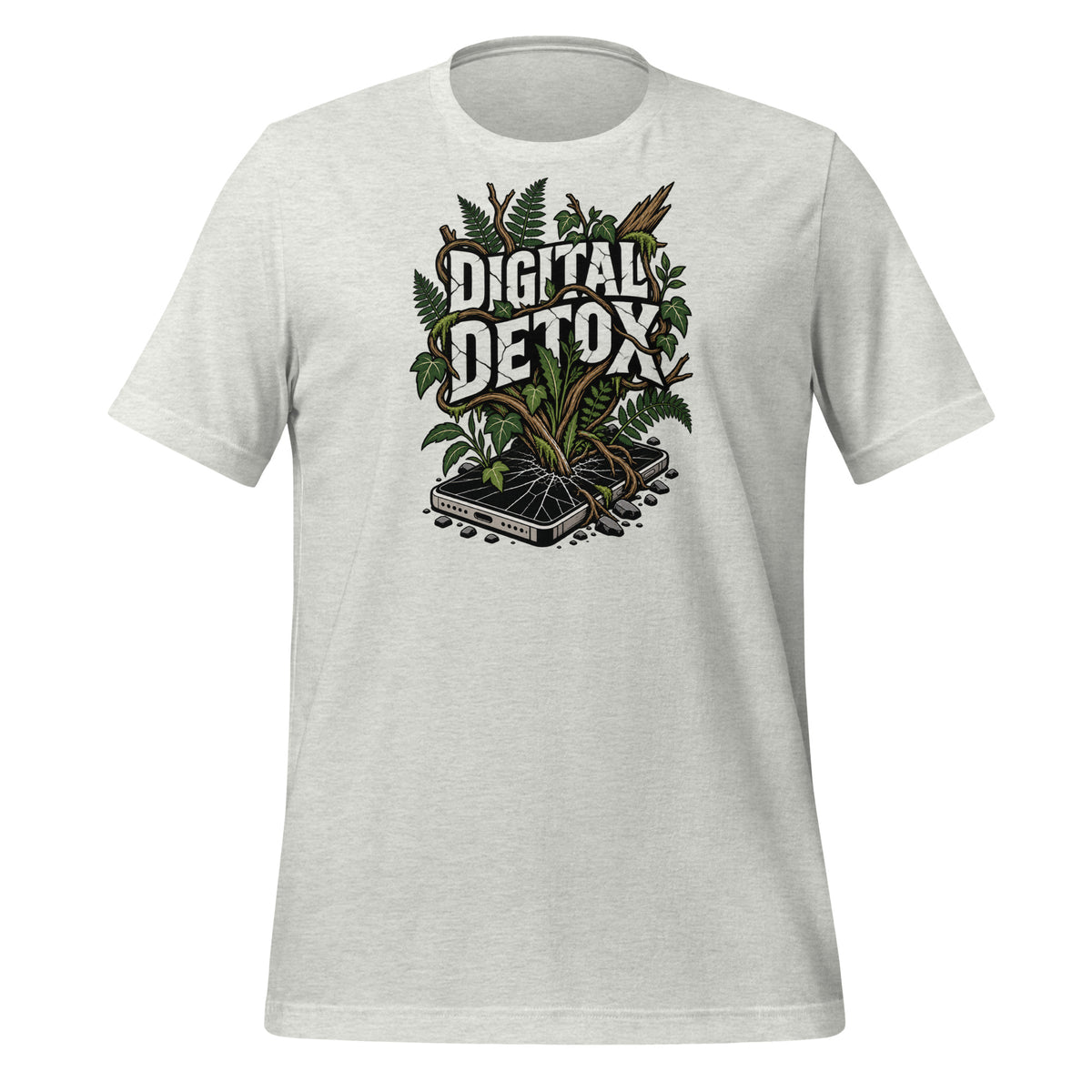 Digital Detox Nature Over Digital Shirt Graphic Tee — view 7