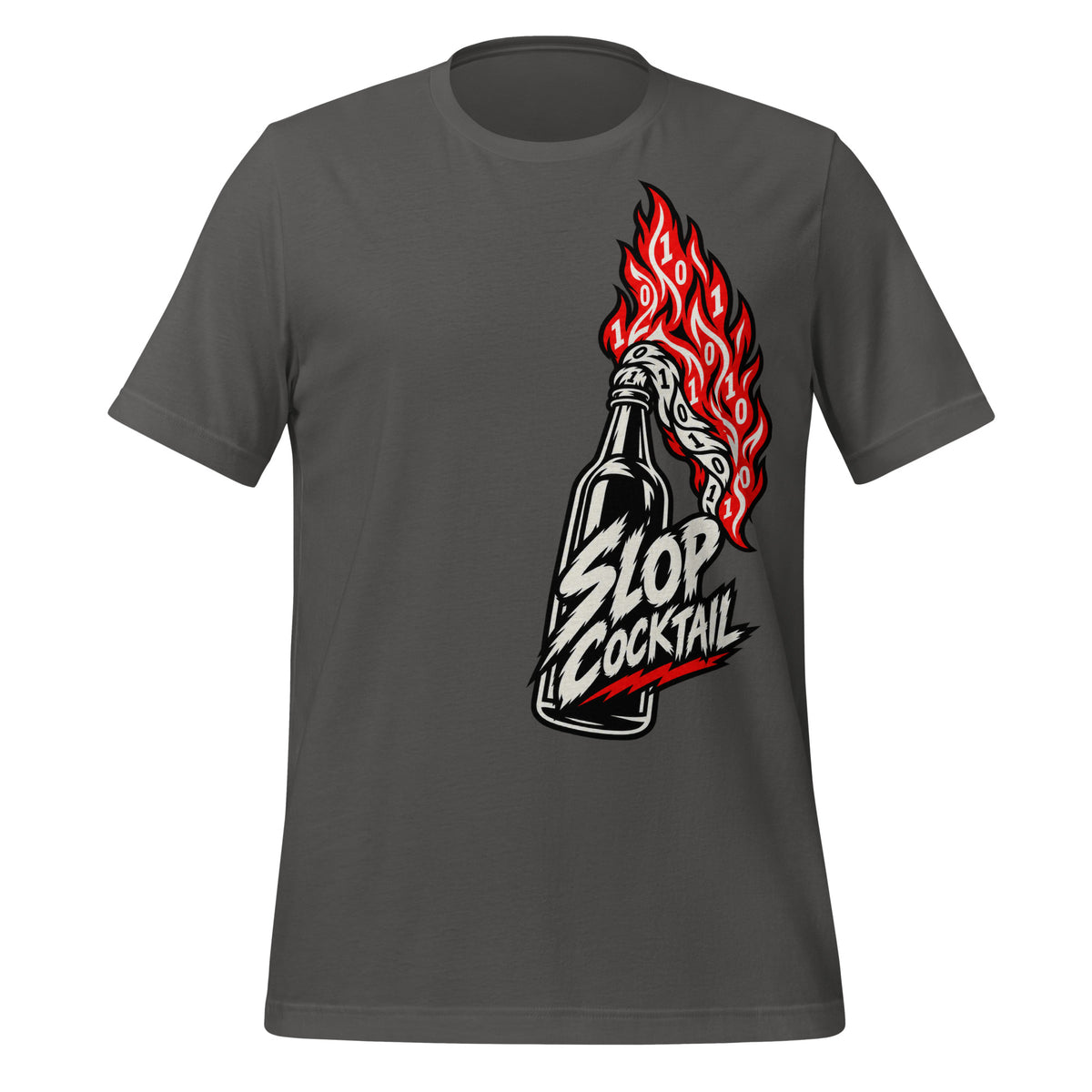 Slop Cocktail AI-era Work Culture Slop Shirt Graphic Tee — view 3