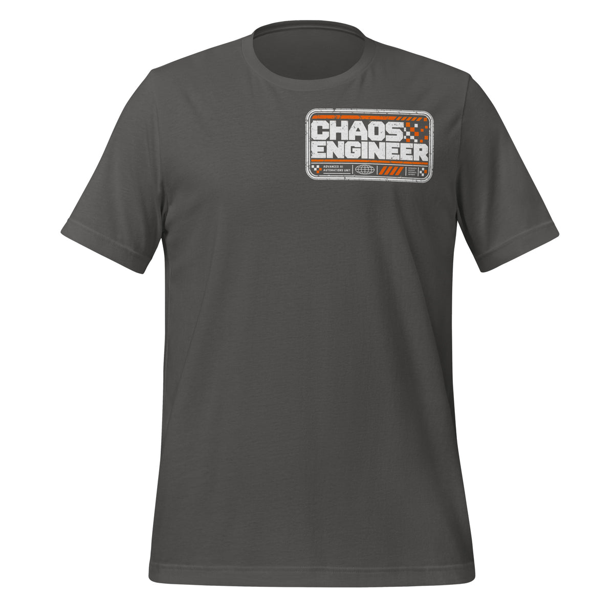 Chaos Engineer Advanced AI Automations T-shirt Graphic Tee — view 7