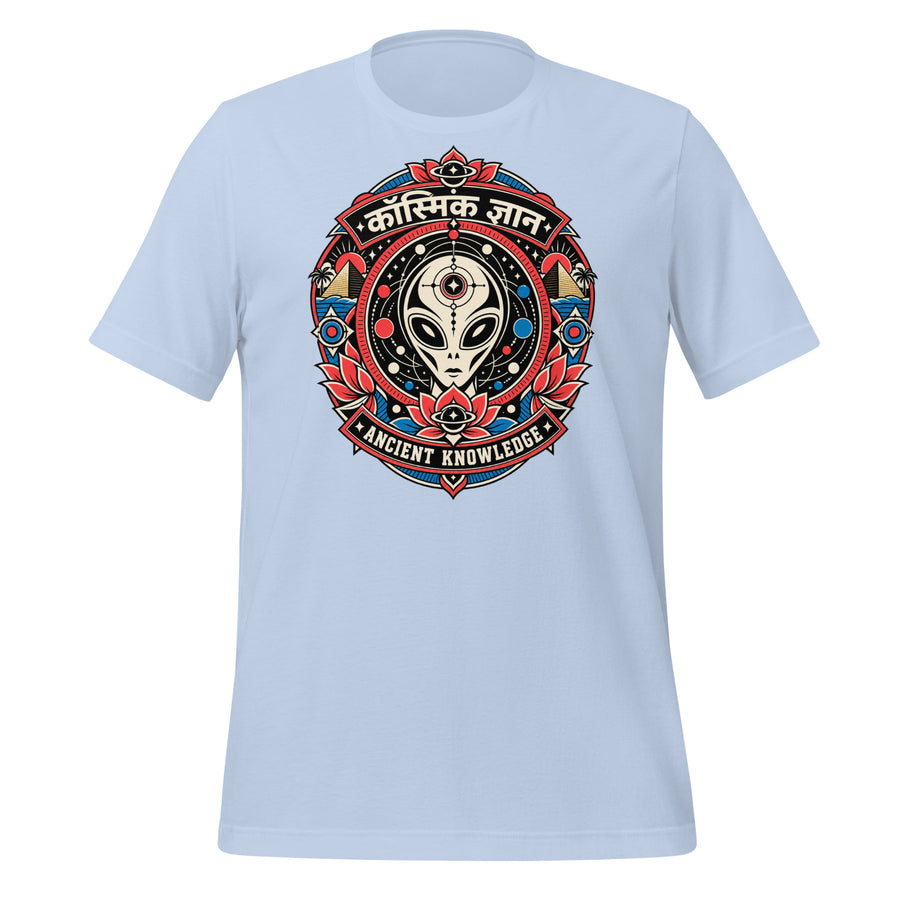 Cosmic Knowledge Ancient Knowledge Pyramid Shirt graphic tee
