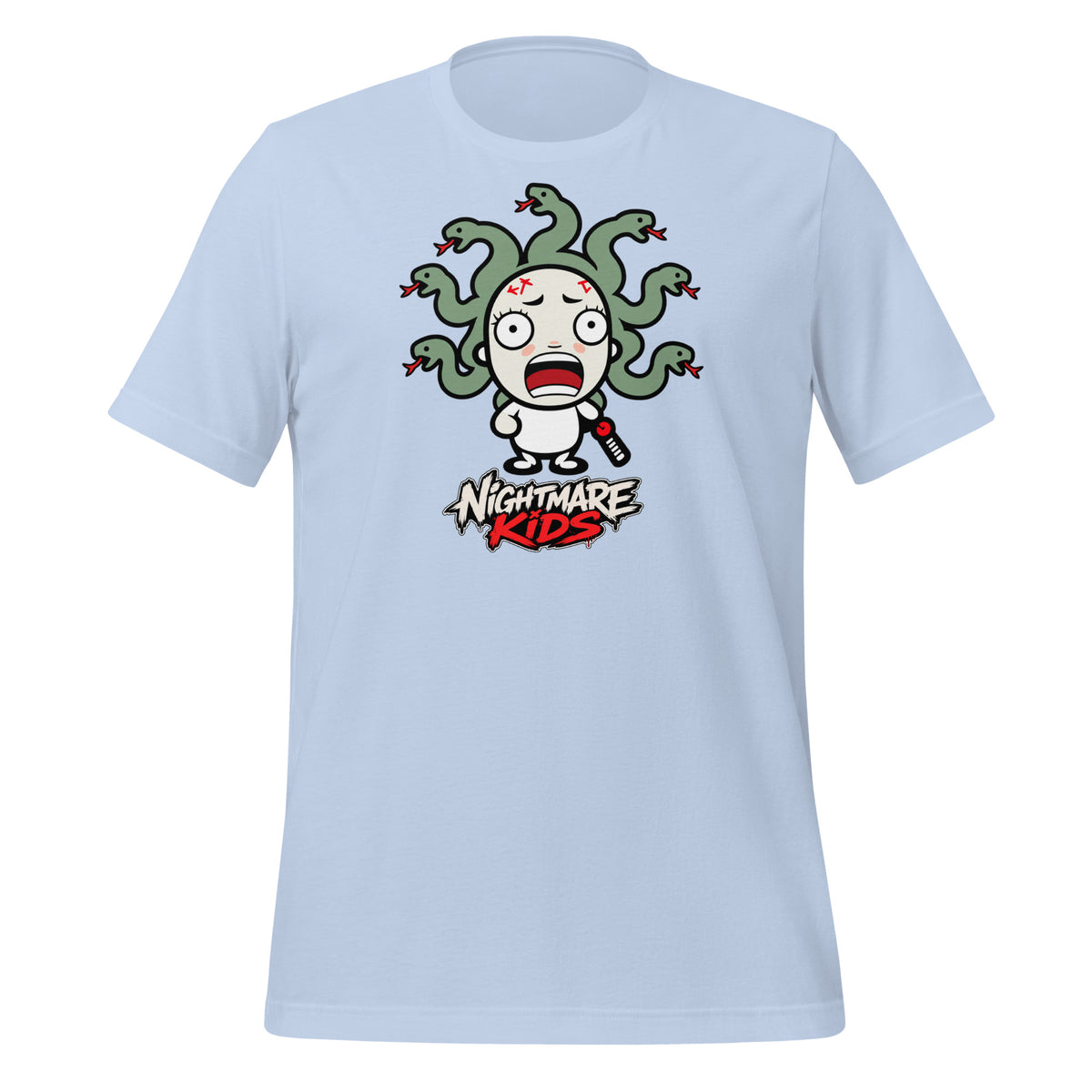 Nightmare Kids Hiss Medusa Graphic Shirt Graphic Tee — view 4