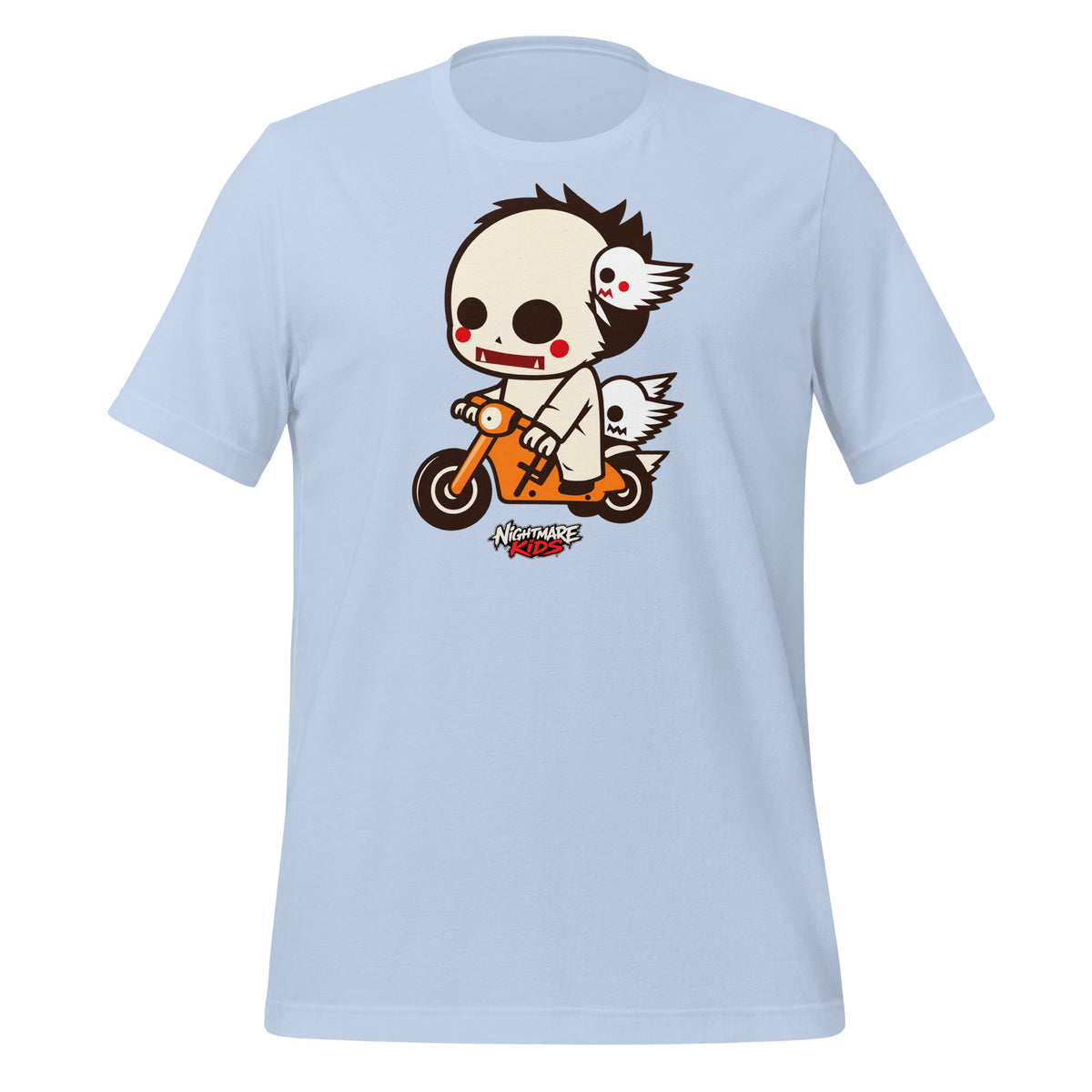 Nightmare Kids Rev Kid Motorcycle Shirt Graphic Tee — front view