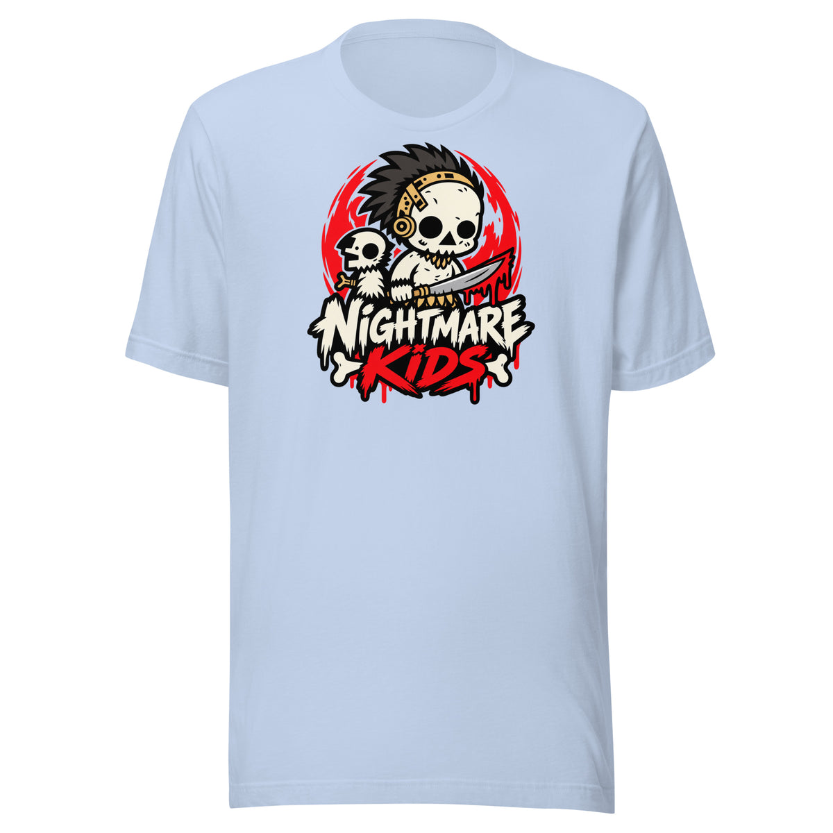 Nightmare Kids Talon Skull Warrior Shirt Graphic Tee — view 6