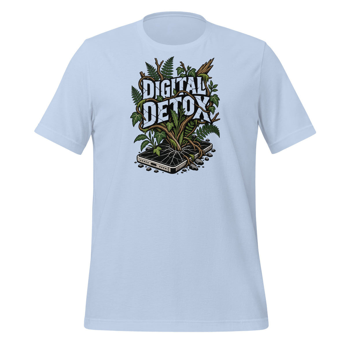Digital Detox Nature Over Digital Shirt Graphic Tee — view 5