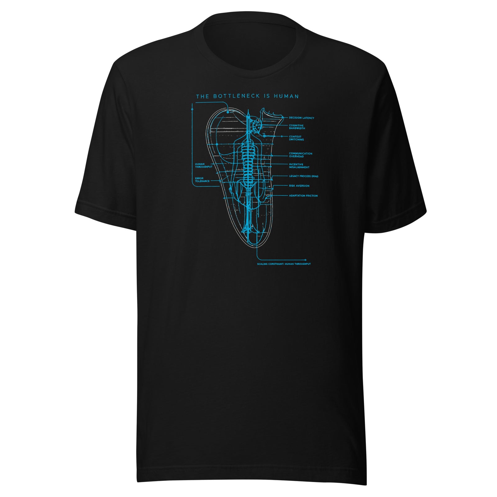 Product mockup Graphic Tee — back view