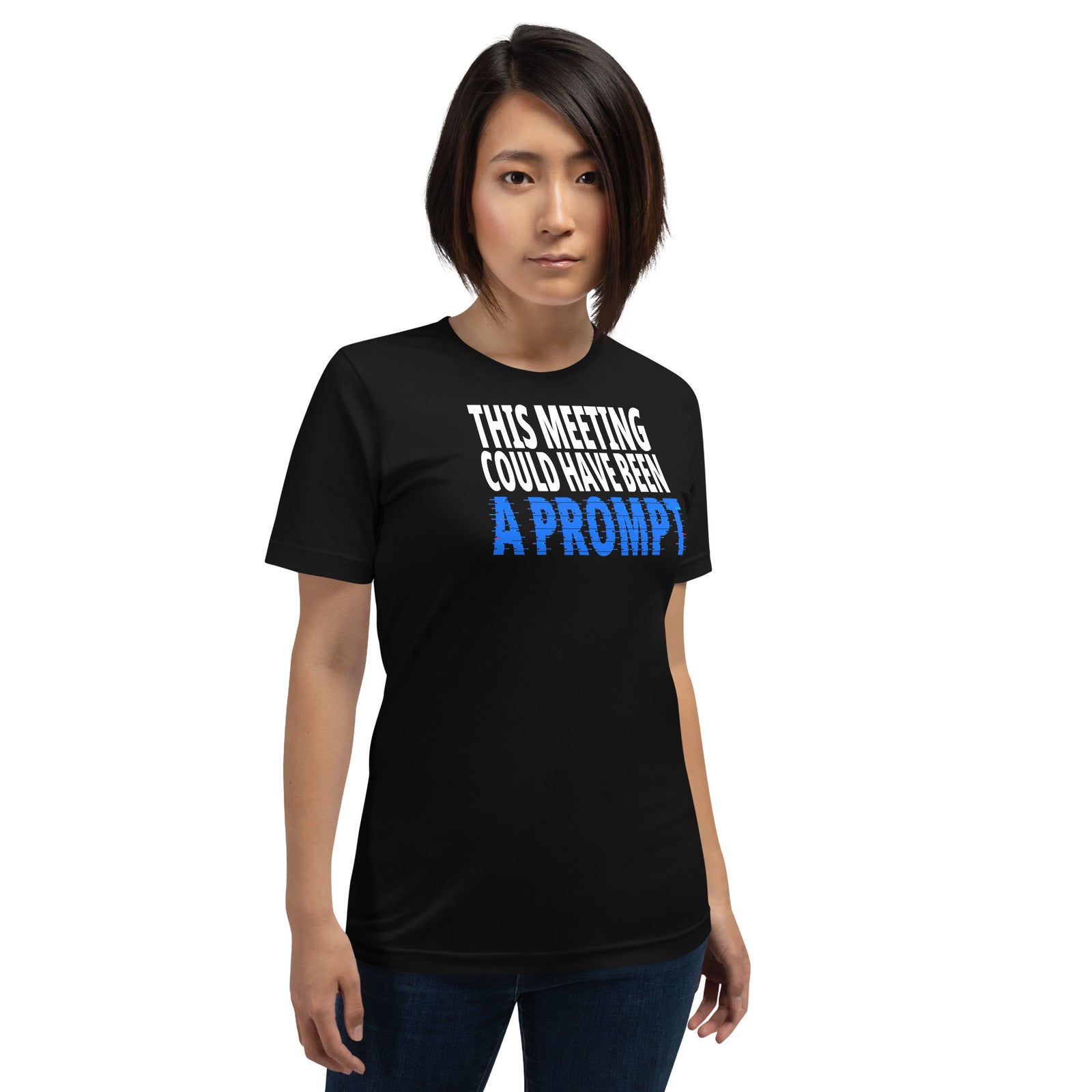 Product mockup Graphic Tee — back view