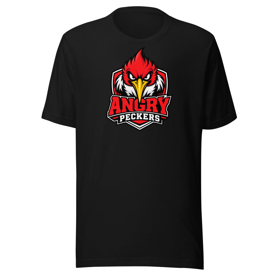 Angry Peckers Graphic Shirt graphic tee — back view