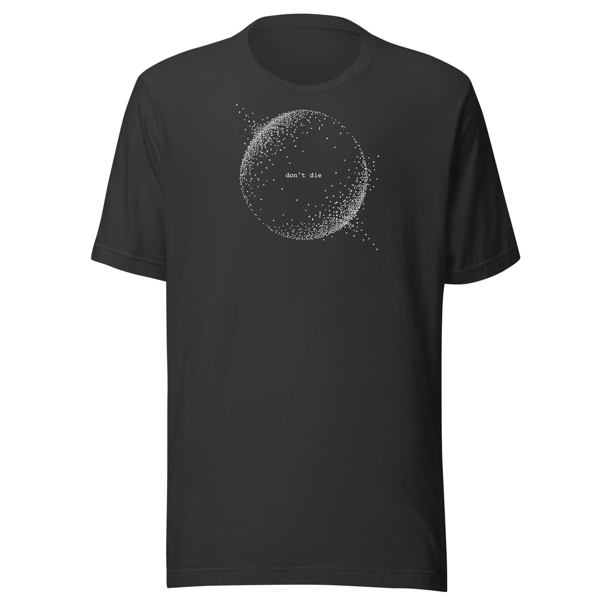 Don't Die Dot Sphere T-Shirt Graphic Tee — view 3