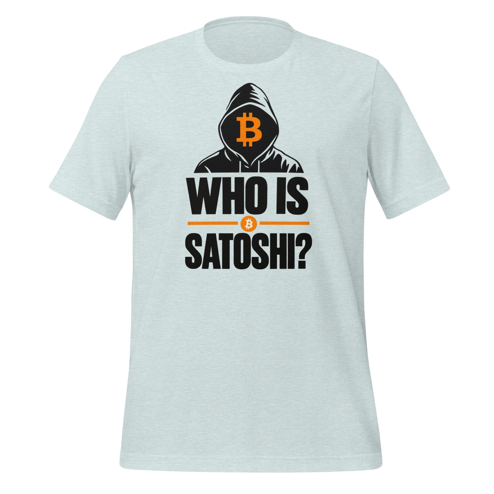 Who Is Satoshi Bitcoin Mystery T-Shirt Bitcoin Satoshi Nakamoto Graphic Tee — view 9
