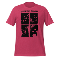 $1 Peep Show Pink T-Shirt - rasberry pink shirt