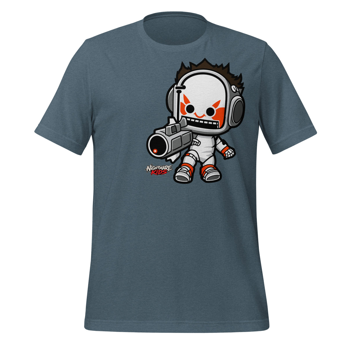 Nightmare Kids Headphones Blaster Shirt Graphic Tee — view 3