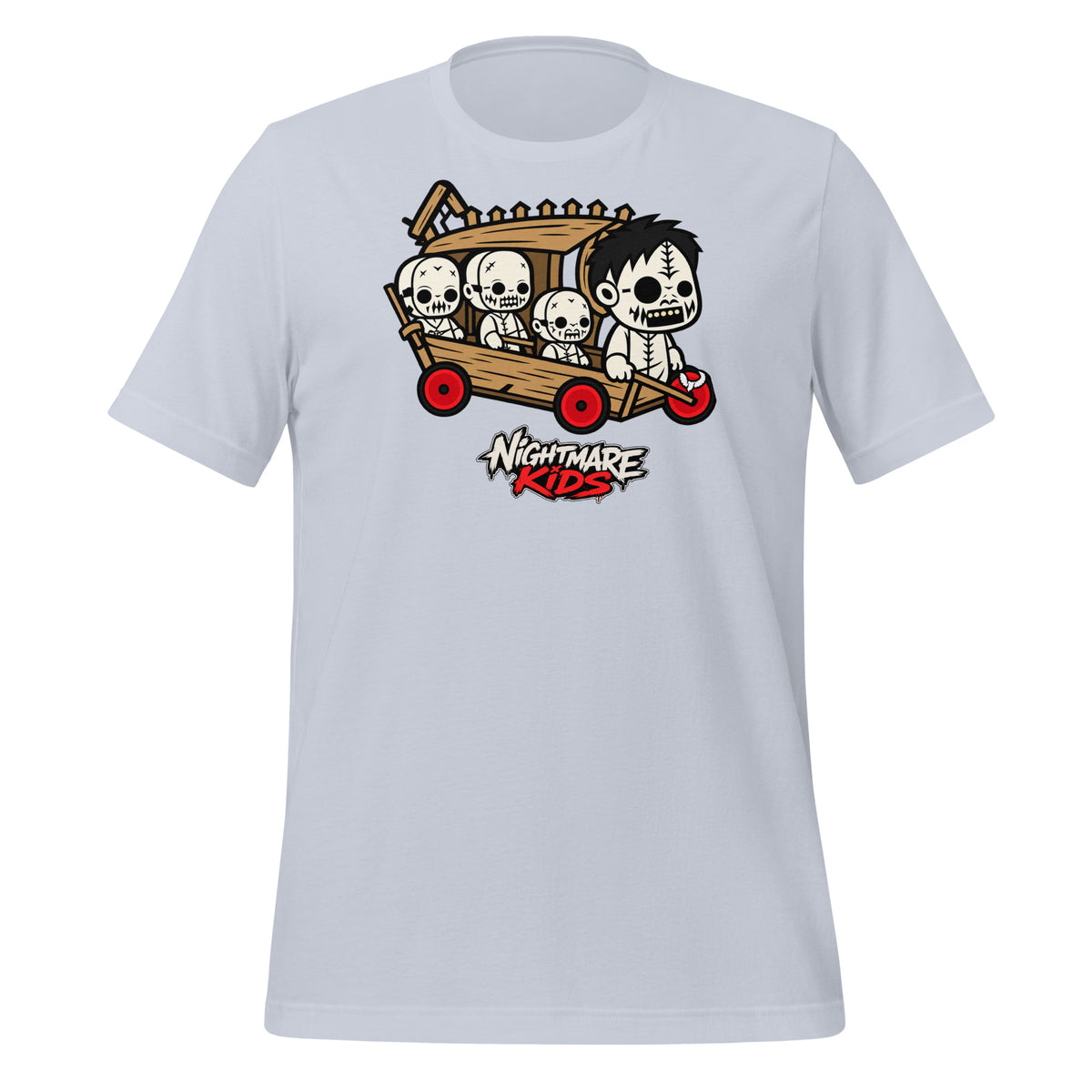 Nightmare Kids Stitch Wagon Crate Crew Shirt Graphic Tee — view 3