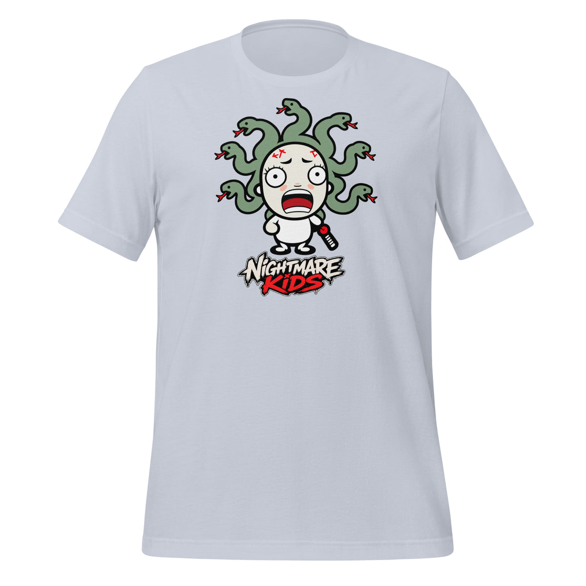 Nightmare Kids Hiss Medusa Graphic Shirt Graphic Tee — view 3