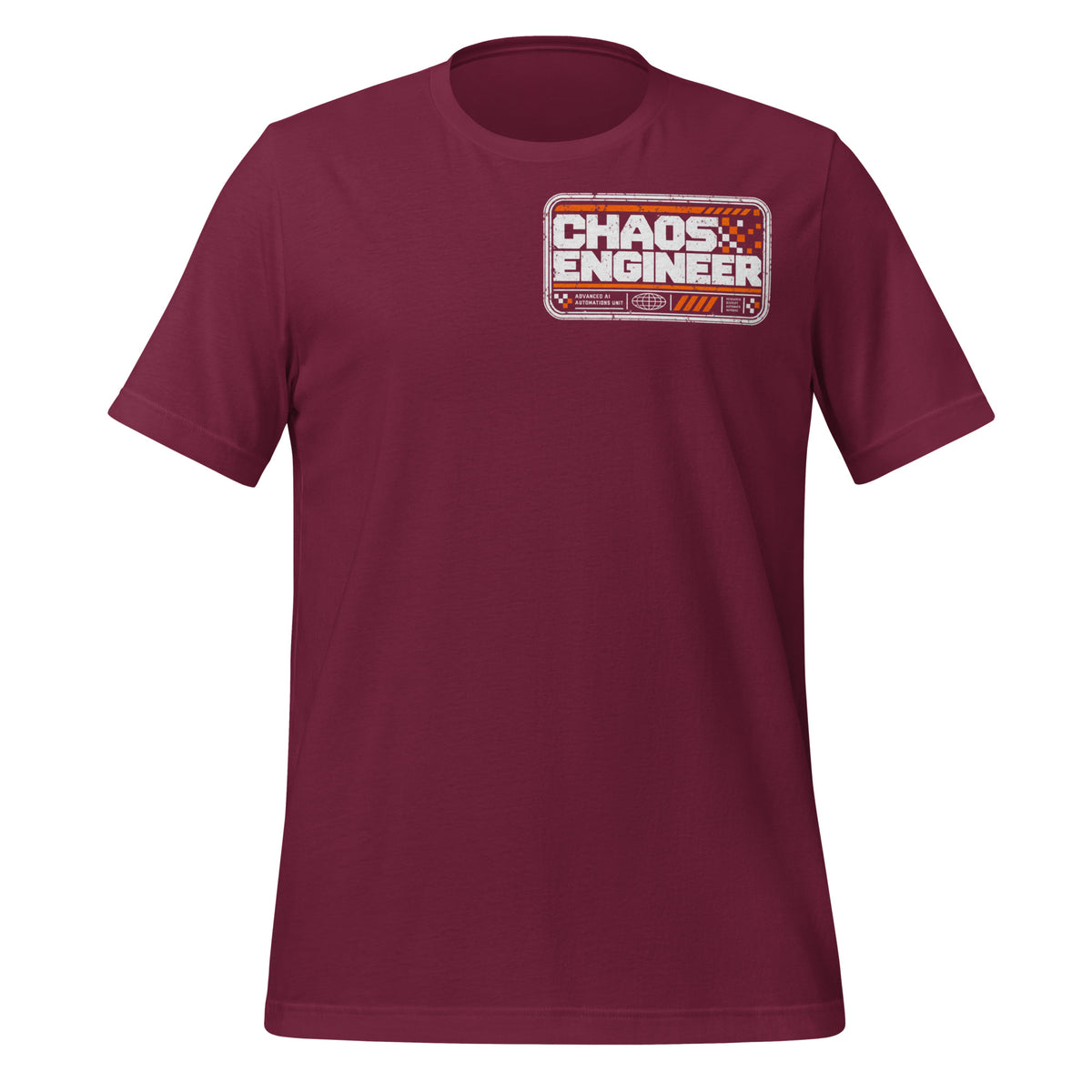 Chaos Engineer Advanced AI Automations T-shirt Graphic Tee — view 6