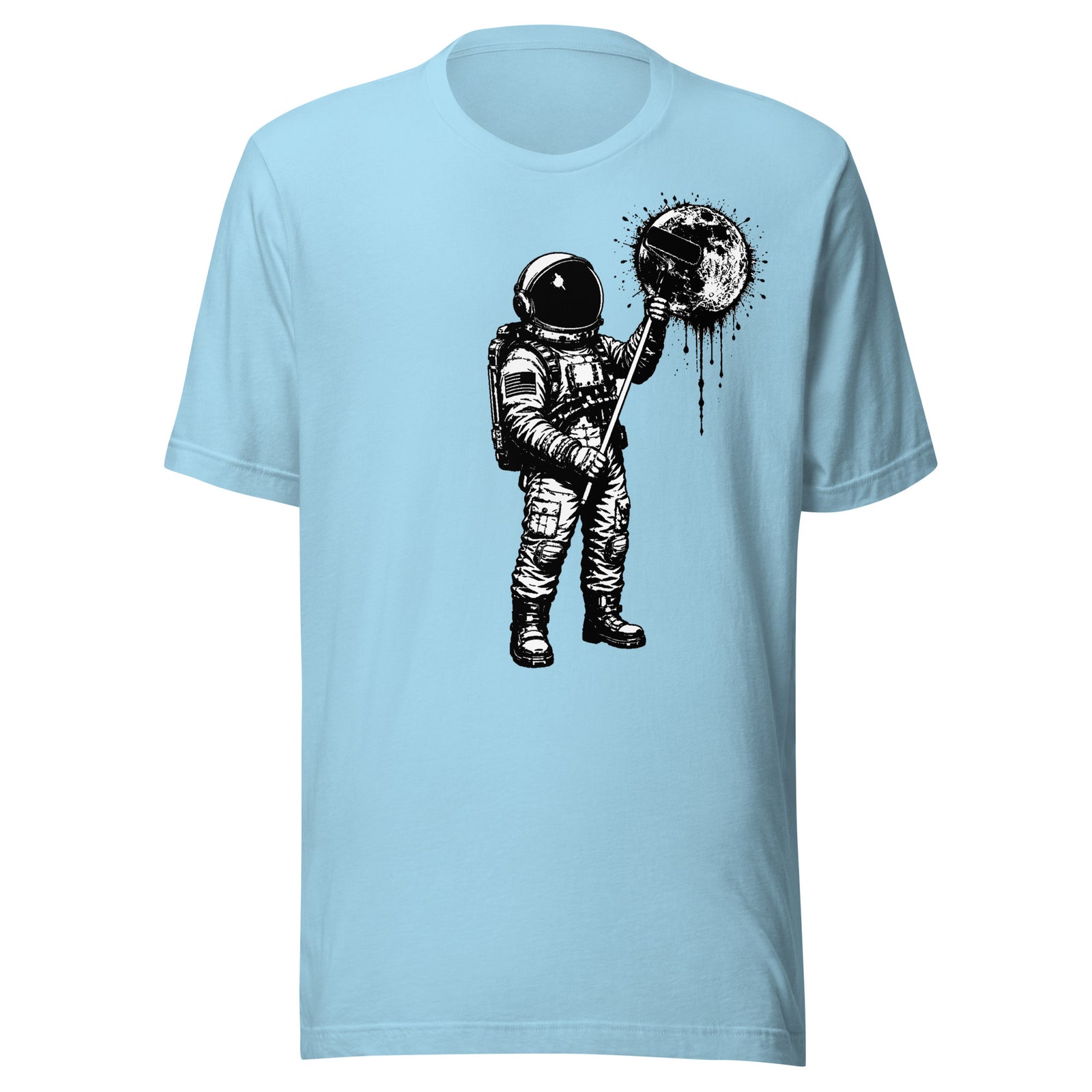 Product mockup Graphic Tee — back view
