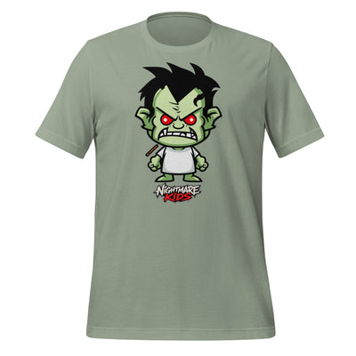 Nightmare Kids Grit Green Monster Kid Shirt