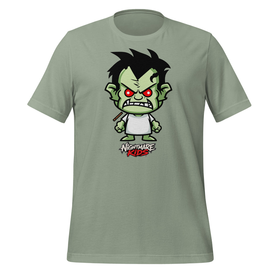 Nightmare Kids Grit Green Monster Kid Shirt graphic tee