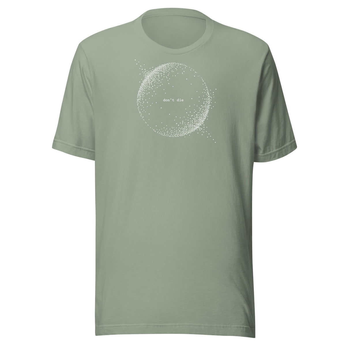 Don't Die Dot Sphere T-Shirt Graphic Tee — view 7