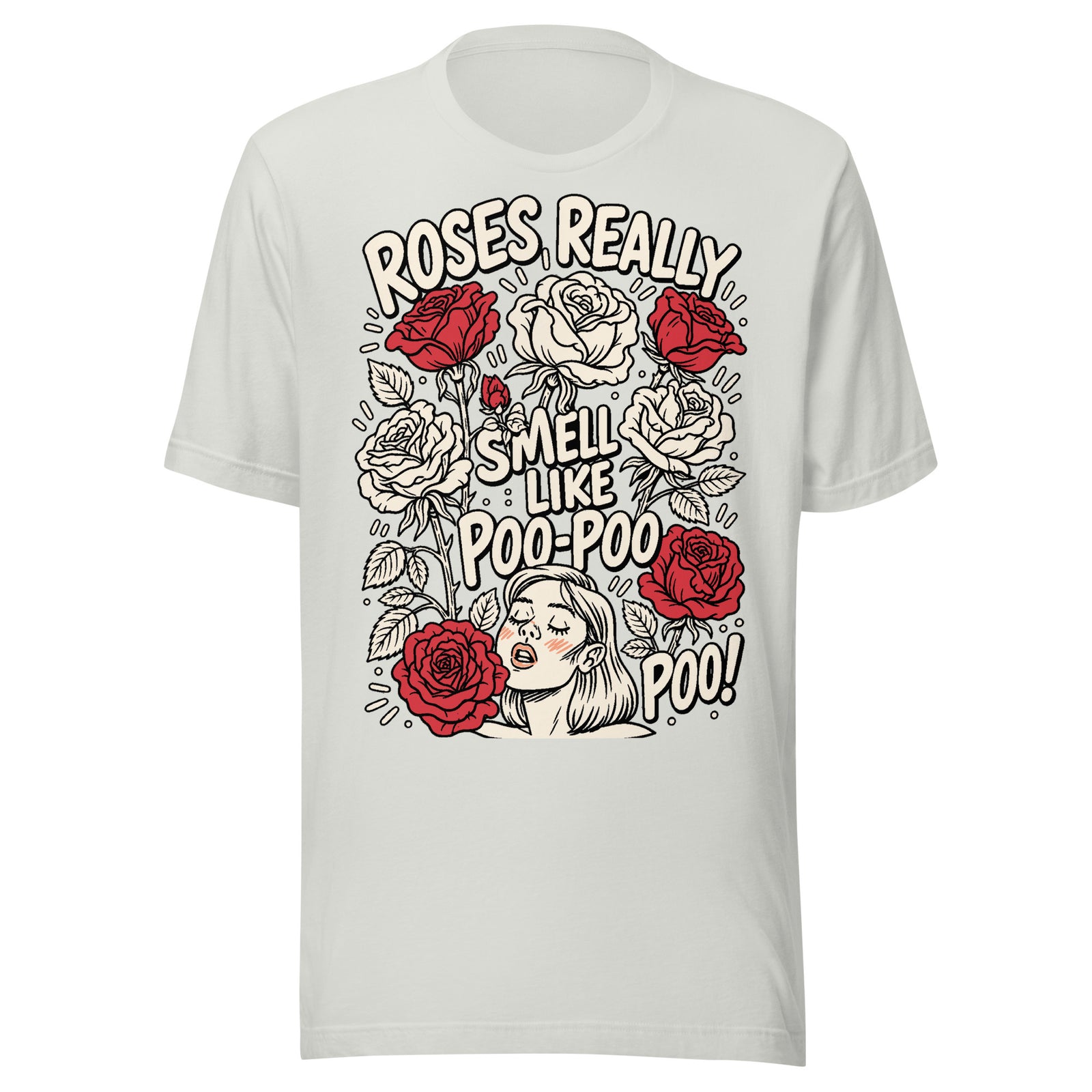 Product mockup Funny Outkast Roses Lyric Tee — view 8