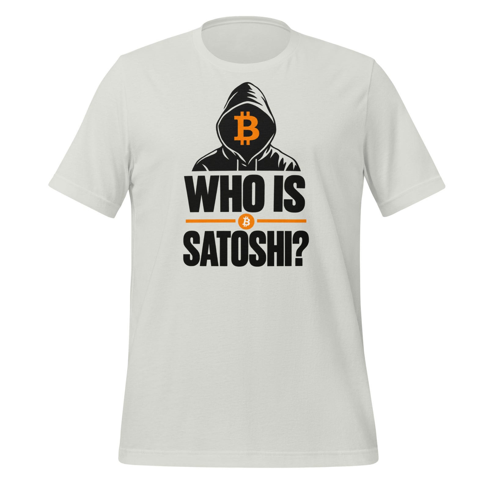 Who Is Satoshi Bitcoin Mystery T-Shirt Bitcoin Satoshi Nakamoto Graphic Tee — view 11