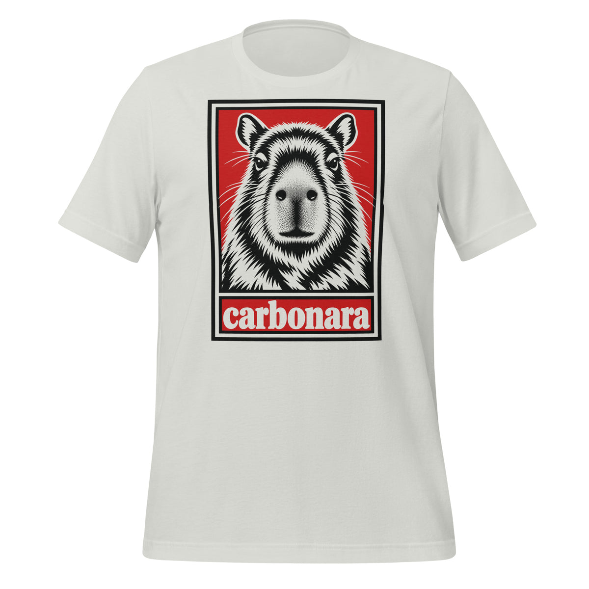 Capybara Carbonara T-Shirt Graphic Tee — view 3