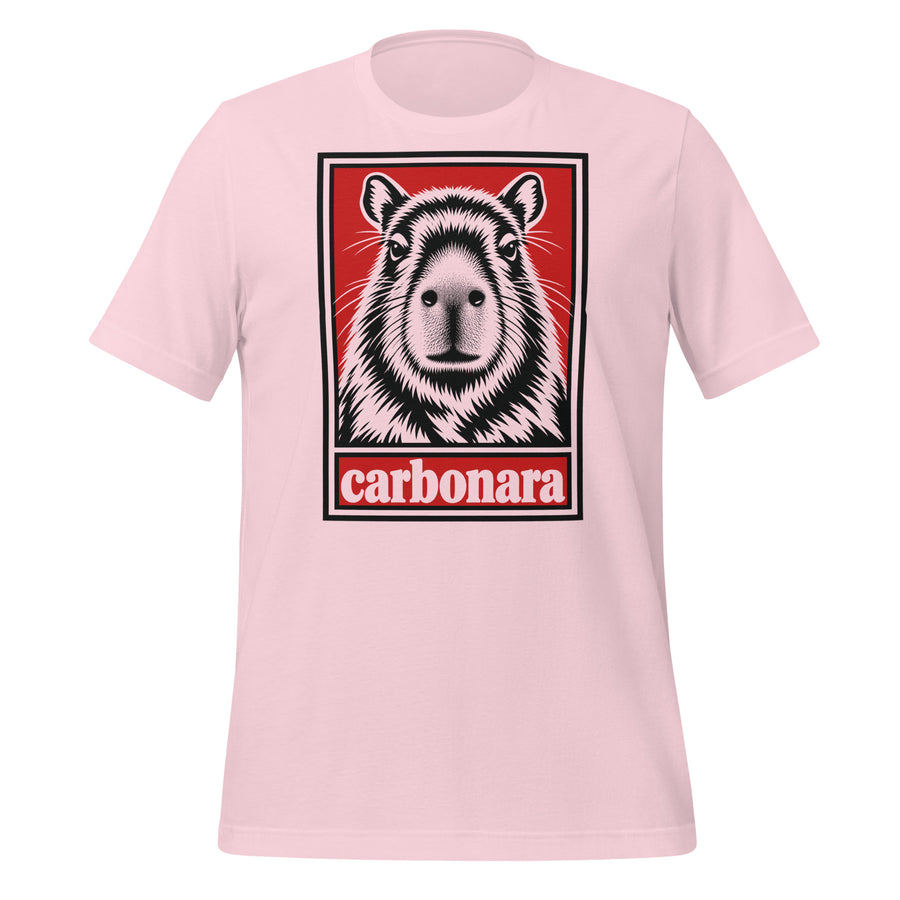 Capybara Carbonara T-Shirt graphic tee