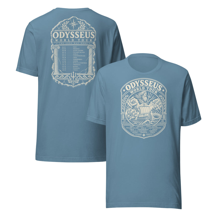 Odysseus World Tour - The Long Way Home Shirt graphic tee
