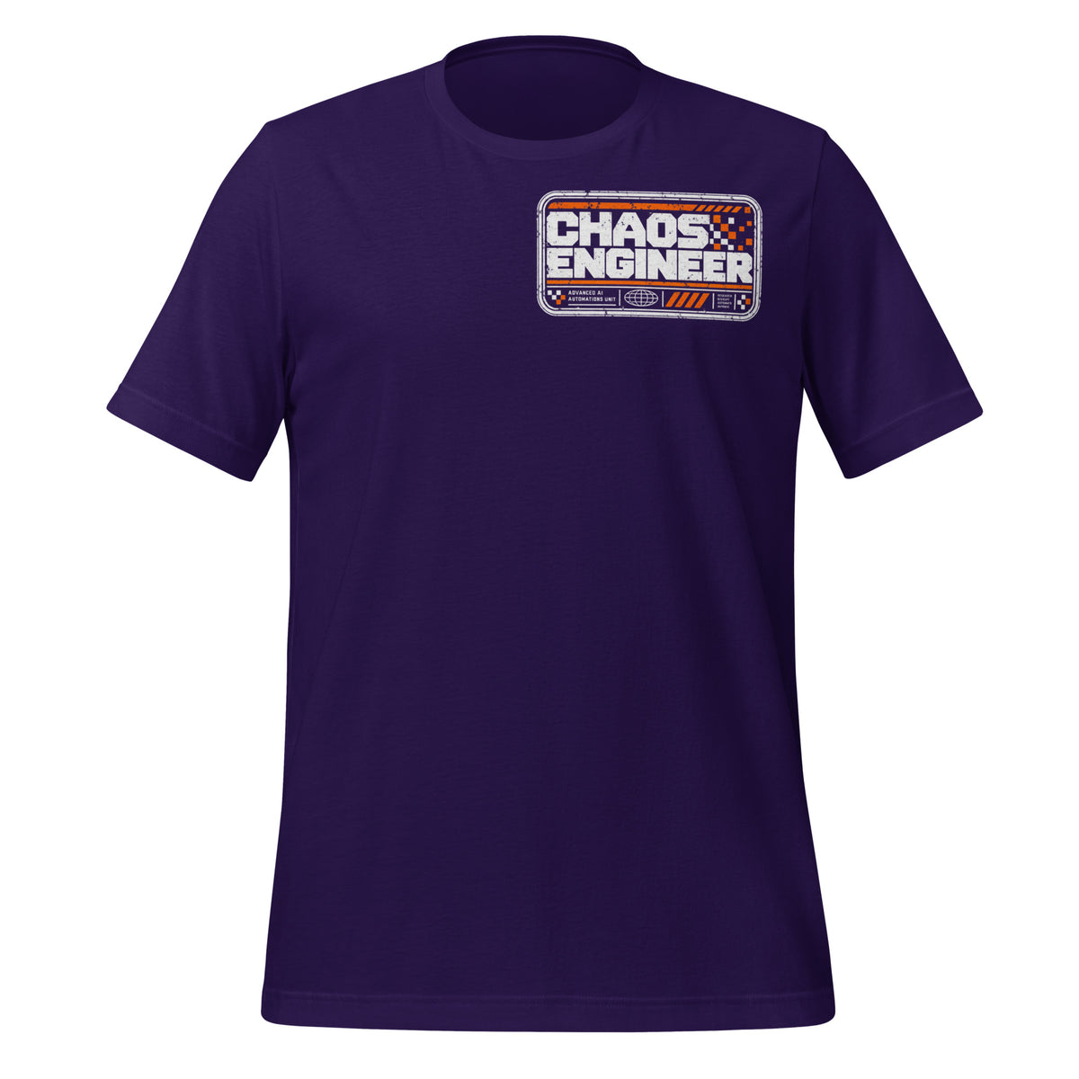 Chaos Engineer Advanced AI Automations T-shirt Graphic Tee — view 4