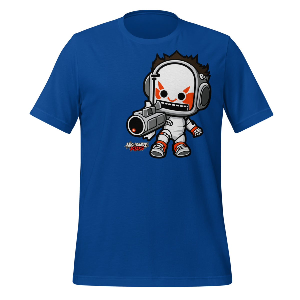 Nightmare Kids Headphones Blaster Shirt Graphic Tee — back view