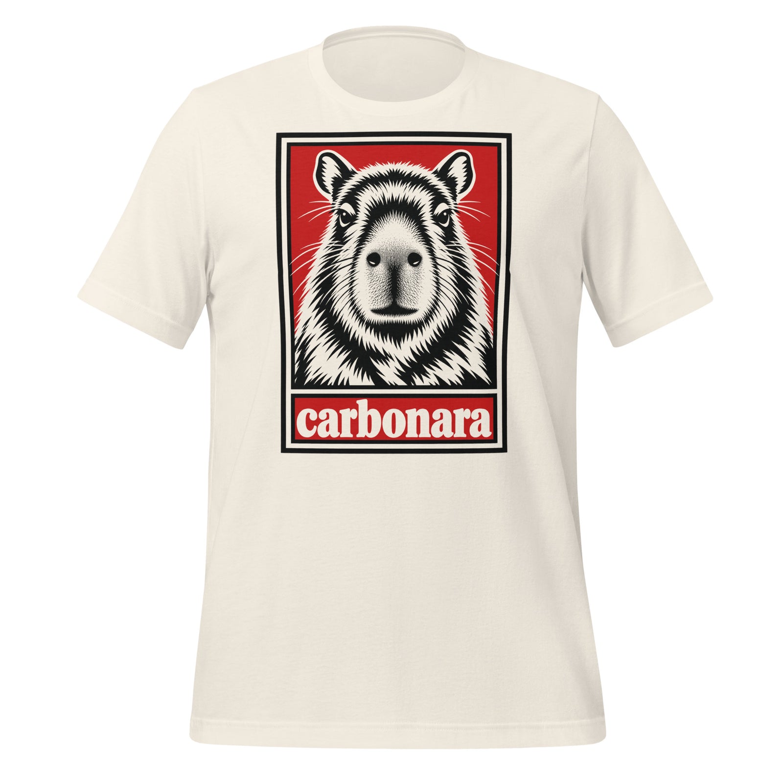 Capybara Carbonara T-Shirt Graphic Tee — view 5