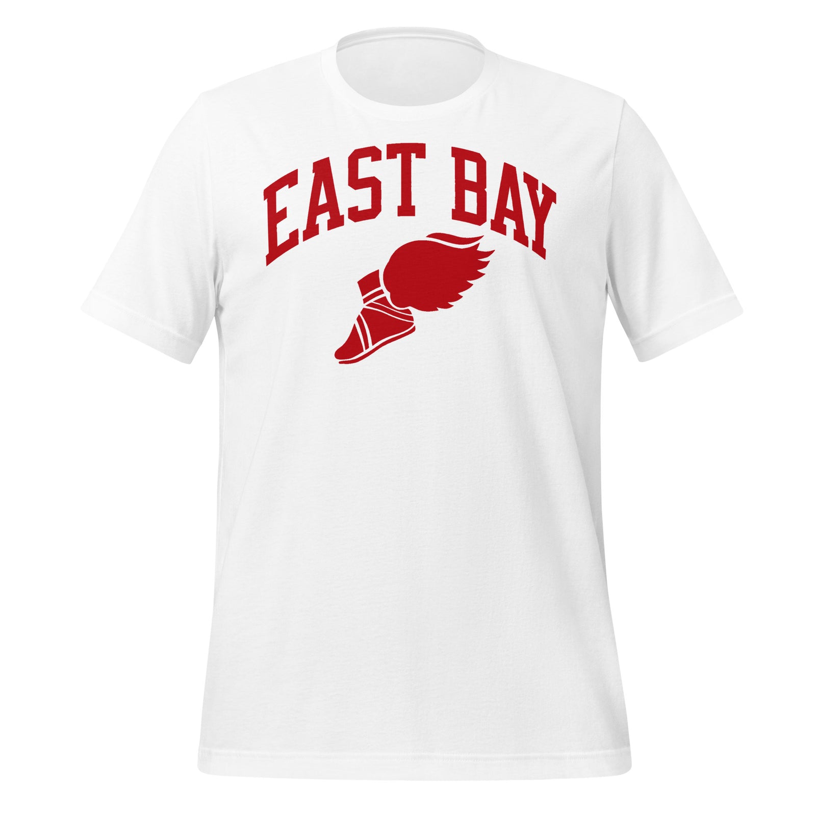 East Bay Track 1990-1999 Throwback T-Shirt Graphic Tee — front view